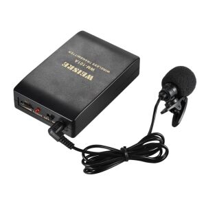 Microfon lavaliera wireless FOXMAG24 cu transmitator si receptor - Microfoane