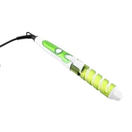 Ondulator ceramic FOXMAG24, pentru bucle, design ergonomic, verde 140620905