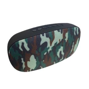 Boxa portabila FOXMAG24 cu 2 difuzoare, microfon, bluetooth, TF slot, army