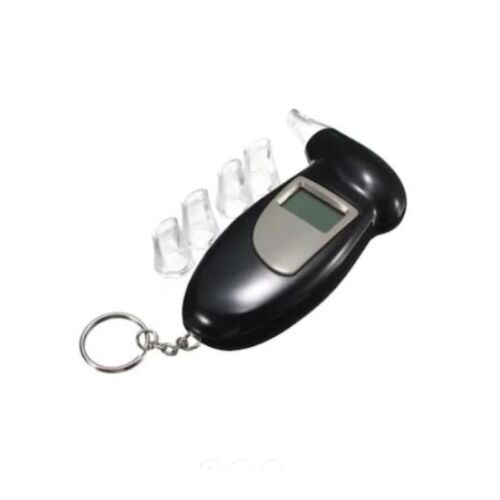 Alcool tester digital FOXMAG24® cu 4 capete, ecran LCD, semnal sonor, portabil