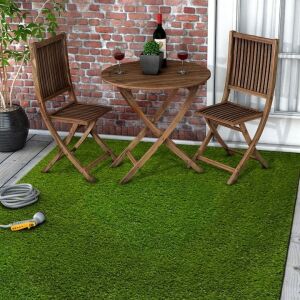 Covor tip gazon, cu iarba artificiala, dimensiuni 1 x 3m, rezistent la intemperii, prevazut cu micro orificii pentru scurgerea apei, verde 140670247 - Műfű