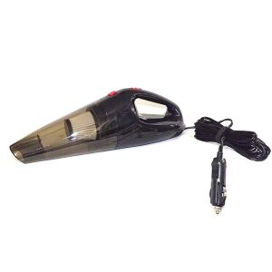 Aspirator auto compact FOXMAG24®, filtru, alb/negru, 20W