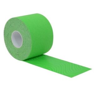 Banda kinesiologica, pentru sustinerea musculara, corectarea articulatiilor, rezistenta la apa, verde