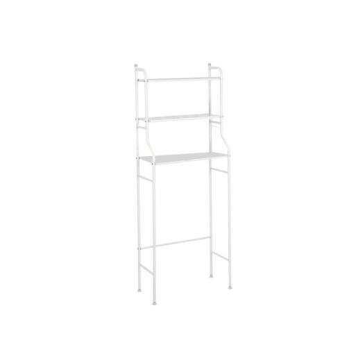 Espace Homs fehér WC polc, 3 szintes fürdőszobai tároló