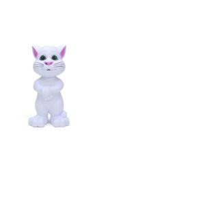 Jucărie interactivă Talking Tom, albă, 25cm - Plușuri interactive