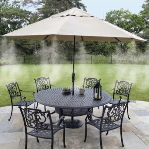 Sistem de racire FOXMAG24, cu ceata pentru terasa, prin pulverizare, 15 m