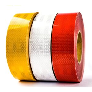 Banda galbena Reflectorizanta 25m fagure auto