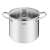 Tefal Cook Eat 6L saucepan with glass lid, stainless steel, part of the 10 piece cookware set