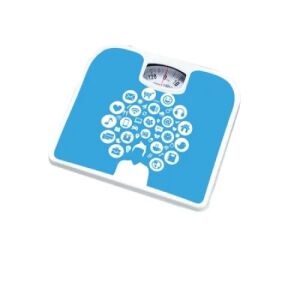 Cantar de baie FOXMAG24, mecanic, albastru, 130 kg