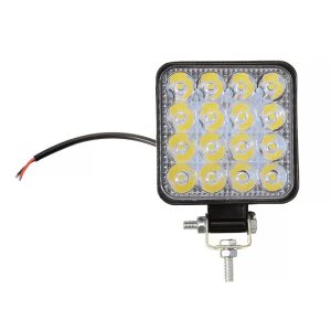 Proiector LED auto/moto/atv 8.5X8.5X8.5 cm, 48W 16LED lampă de lucru, impermeabilă - Reflectoare și lămpi de lucru