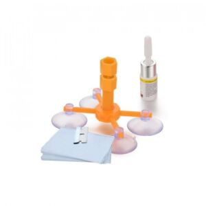 Комплект за ремонт на пукнатини на предно стъкло FOXMAG24 със смола и инструменти - Инструмент за грижа за автомобила