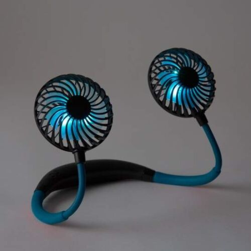 FOXMAG24 Hordozható nyakventilátor, USB tápellátású, kéz nélküli személyi ventilátor