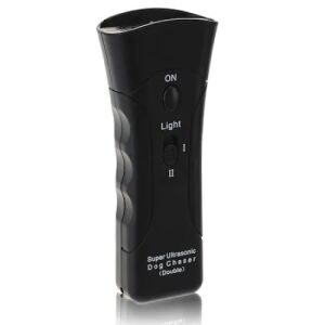 FOXMAG24 Ultrahangos kutyariasztó és képző zseblámpával - Háziállat riasztó