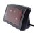 Ceas de masa, cu LED rosu, din PVC, cu alarma, calendar si temperatura, alimentare la retea, dimensiuni 19 x 8 x 7.5 cm, negru/rosu 168680194