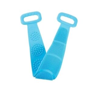 Banda pentru masaj corporal FOXMAG24 cu 2 fete, din silicon, maseaza, curata, culoare albastru