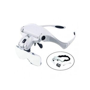 Ochelari tip cozoroc cu lupa si doua lampi iluminare Led 9892B2-EDY®