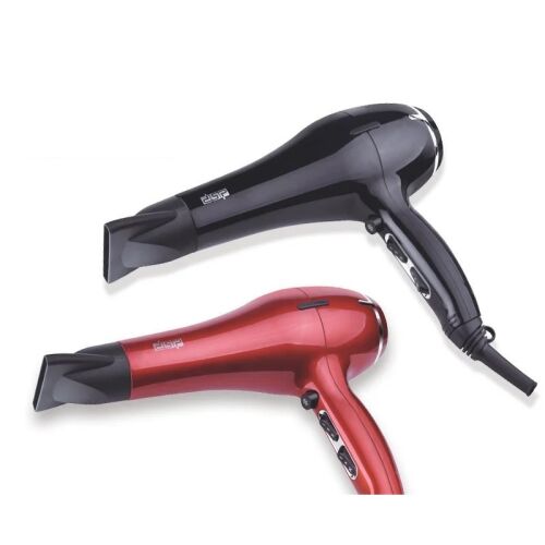 Uscator de par Profesional FOXMAG24, 2300W, Negru si Rosu