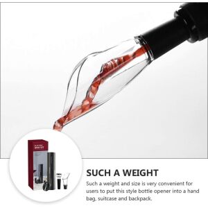 Deschizator electric de vin 4 in 1 в употреба, наливане на вино с включения аератор - Отварачка за вино и коркшот