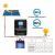 Controler de incarcare solar 100A, Regulator inteligent cu port USB dublu, parametrul automat PWM, display LCD, 7 moduri de functionare, 6 protectii functionale, 12V/24V/36V/48V, negru 140806255
