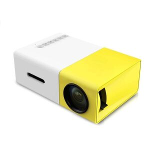 Mini proiector portabil FOXMAG24®, cu telecomanda si HDMI