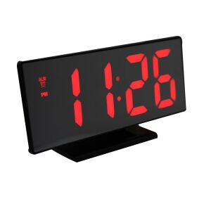 Ceas digital led mirror clock cu afisaj rosu, FOXMAG24®