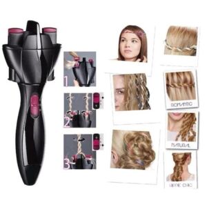 FOXMAG24 hajfonó készülék elemekkel, tökéletes copfokhoz és fonatokhoz