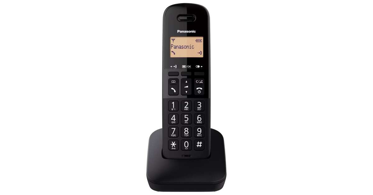 Panasonic KX-TGB610 Analogue/wireless phone Caller ID Black 