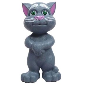 Jucarie FOXMAG24, inteligenta, motan vorbitor, cu sunet, gri