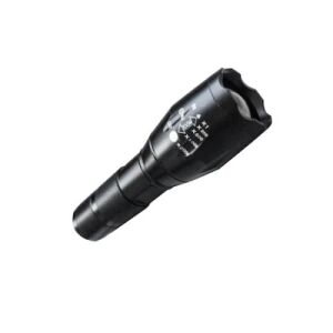 Lanterna Tactica FOXMAG24, 5000 LUX, Luminozitate 1800 lm, Functionare 3 x Bateri AAA, Rezistenta Intemperii, Culoare Negru