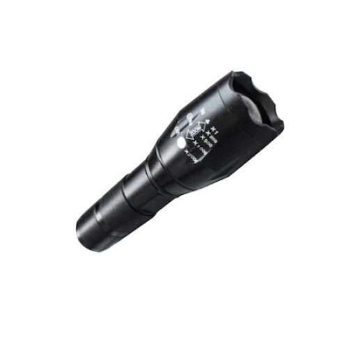 FOXMAG24 Taktikai zseblámpa, 5000 LUX, 1800 lm, fekete