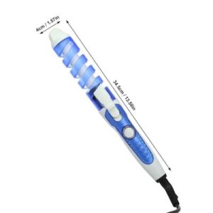 Ondulator ceramic FOXMAG24, pentru bucle, design ergonomic, albastru 140760302 - Hajcsavaró