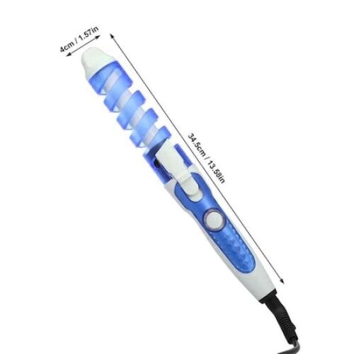 Ondulator ceramic FOXMAG24, pentru bucle, design ergonomic, albastru