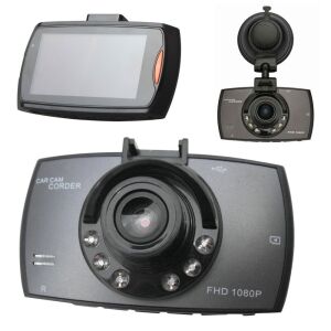 Camera Auto DVR Camcorder G30, FHD 1080P, lentilă wide, G-sensor, vedere nocturnă, SOS, WDR, cameră auto de bord - Camere auto