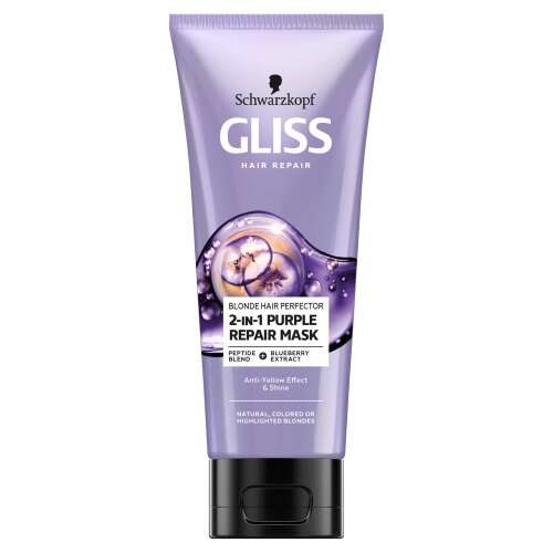 Gliss Šampón 2 v 1 Kondicionér na vlasy Blonde Perfector 42387495