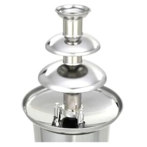 Fantana De Ciocolata FOXMAG24, otel inoxidabil, argintiu, 250 W 140597237 - Csokoládé szökőkút