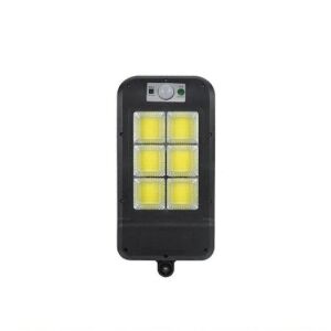 Lampa solara FOXMAG24 cu inductie, LED COB, 1.5W, telecomanda, negru