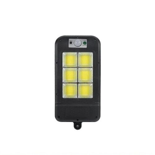 FOXMAG24 fekete szolár lámpa COB LED-del, elölnézet