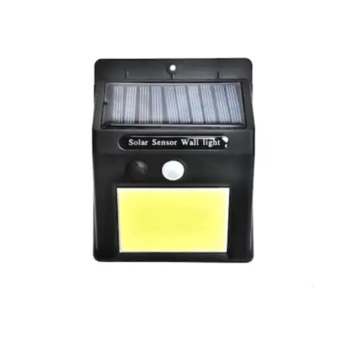 Lampa solara FOXMAG24, senzor de miscare, 40 leduri, 0.2 W, negru