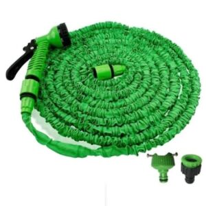 FOXMAG24 30m Разтегателен градински маркуч с регулируема дюза - Напояване