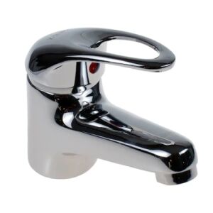 Fürdőszoba mosdócsaptelep, rozsdamentes acél, FOXMAG24, egykaros szelep, 40 mm-es kerámia patron