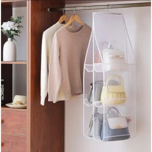 Organizator de genți de mână agățat în dulap cu poșete - Organizatori de garderobe