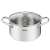 Tefal Cook Eat 20 cm Edelstahltopf mit Glasdeckel
