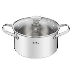 Tefal Cook Eat Hrniec z nehrdzavejúcej ocele 20 cm so skleneným vekom - Hrnce