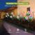 Слънчеви лампи глухарчета осветяват градина в дъжда, водоустойчивост IP65.