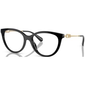 Női szemüvegkeretek, Emporio Armani, fém, 53-17-140, fekete/arany 134739732 - Felnőtt szemüvegkeret