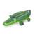 Bestway inflatable crocodile pool float, green, side view