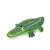 Bestway inflatable crocodile pool float, green, side view