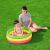 Child enjoying Bestway Summer inflatable kiddie pool, 70x24cm in the garden