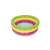 Bestway Summer inflatable pool, green, yellow, pink, side view