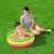 Bestway Summer inflatable pool for kids, green, yellow, pink, child playing in pool